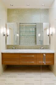 Bathroom medicine cabinets are typically made of plastic, wood or stainless steel. Should You Get A Recessed Or Wall Mounted Medicine Cabinet