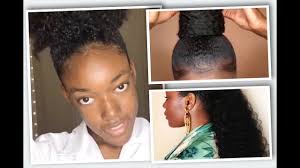 Can you wear short hair in a ponytail? Quick And Easy Ponytails Puff Hairstyles For Black Women Natural Hair Youtube