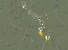 Mapa odświeżana co 5 minut. Uwaga Coraz Wiecej Burz Nad Polska Powstala Superkomorka Burzowa Fani Pogody