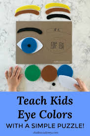 How To Make A Felt Eye Puzzle Human Anatomy Activity For Kids Preschool Activities Science For Kids Activities For Kids