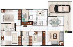 Planta arquitectónica casa habitación de 36 mts2 en terreno rustico de 200mts2 con opciones a terreno de 6.5 de frente y 16 de fondo contiene instalaciones (hidraulica sanitaria electrica) planos de albañileria cimentacion cortes fachadas. Modelos De Casas De 6 De Frente Y 12 De Fondo Plano De Casas Planos De Casas Modernas Planos De Casas Sencillas