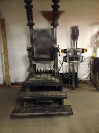 Creepy Electric Chair Google Search Rocking Chair Cushions Prison Idea Wooden Dining Chairs