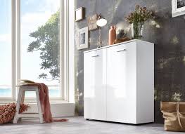 Kommode schrank mit 2 türen. Schuhschrank Kommode Sideboard Schuhregal Mit Real De