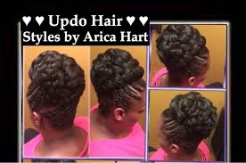 Gallery of twist haircut ideas. Stuffed Twist And Updo Hair Styles By Arica Hart With Braid Hair