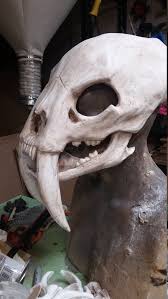 Sabertooth Cat Skull Mask Skull Mask Cat Skull Tiger Skull