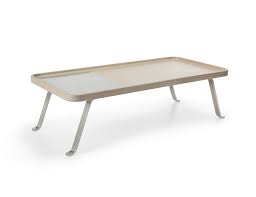 The average sofa seat height measures 17 to 18 inches from the floor to the top of the cushion. Contemporary Coffee Table October Profim Wooden Metal Rectangular