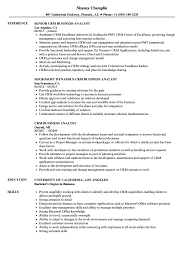 Crm Business Analyst Resume Samples Velvet Jobs