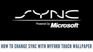 How To Change Sync With Myford Touch Wallpaper Youtube