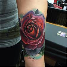 Discover Red Rose Tattoo Sunflower Tattoos Tattoos
