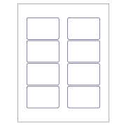 Create custom labels for a cohesive look. Template For Avery 22822 Print To The Edge Rectangular Labels 2 X 3 Avery Com