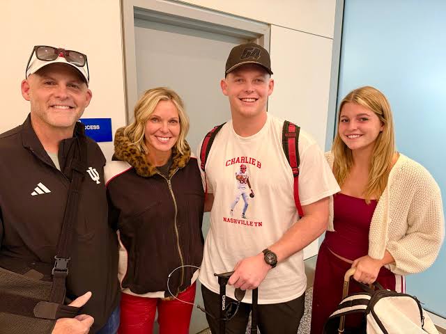 Watch: IU WR Charlie Becker's family 'extremely excited' for Rose Bowl -  WISH-TV