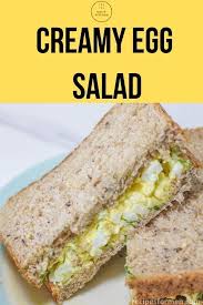 Creamy Egg Salad A Delicious Sandwich Filling Or Salad For Your Bbq In 2020 Egg Salad Delicious Sandwiches Healthy Breakfast Sandwich