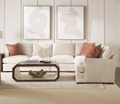 Chaise is 64 inches deep. Rowe Grayson Contemporary 3 Piece Sectional With Lse Corner Sofa Lindy S Furniture Company Sectional Sofas