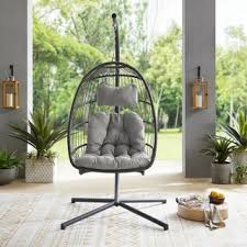 Hammock swing chair with stand outdoor. 13 Hanging Chairs You Ll Never Want To Get Out Of Architectural Digest