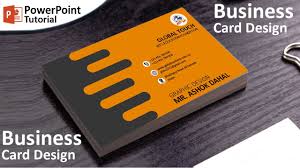 Not all business cards are created equal, however. Powerpoint Tutorial How To Make Business Card Design Using In Microsoft Powerpoint 2020 Youtube