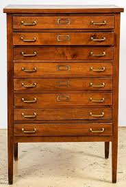 Maybe you would like to learn more about one of these? Vintage 8 Drawer Oak Flat File Cabinet Sold At Auction On 10th July Bidsquare