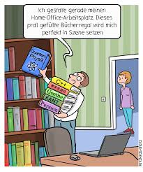 Der Perfekte Home Office Arbeitsplatz Der Perfekte Home Office Arbeitsplatz Cartoon In 2020 Digitalisierung Arbeitsplatz Trends Der Zukunft