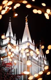 Oh How Glorious From The Throne Above Shines The Gospel Light Of Truth And Love Bright As The Sun This Heavenly Ray Lights Lds Lds Temples Salt Lake Temple