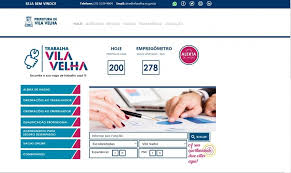 Consultar ou cancelar agendamento e consultar suspensão. Prefeitura De Vila Velha Lanca Site Com Vagas De Emprego