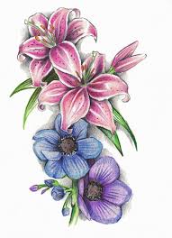 640 x 640 jpeg 128 кб. 14 Lily Flowers Tattoos Designs