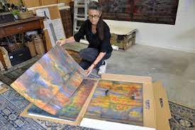 Brune, author & writing coach. Floor Talk Making And Commemoration Whakatane Museum