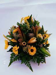 1st Floral Subscription Cronical Arrangement Mexican Feather Grass Alstroemeria Asiatic Lilies