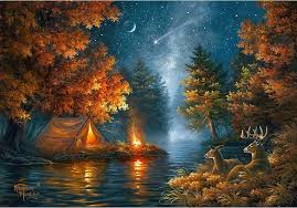 Rivers Edge Products LED Canvas Wall Art, 24 by 16 Inches, Fiber Optic  Light Up Wall Decor, Battery Operated Lighted Canvas Print, LED Light  Kitchen, ...