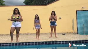 Best friends challenge in pool &num; Desafio Da Piscina Youtube