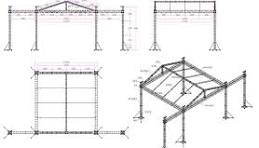 12m outdoor stage roof truss rigging