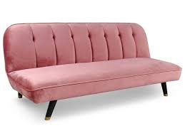 canape convertible clic clac olympia velours rose h47934483 canape lit design canape convertible canape