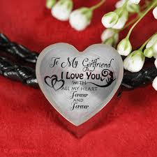 Best Birthday Gift For My Girlfriend To My Girlfriend Luxury Bracelet Best Gift For Girlfriend Romantic Bracelet Birthday Gifts For Girlfriend I Love You Forever And Forever 348gfso
