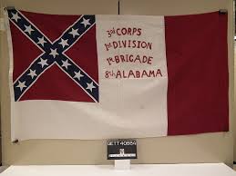 The bars forming the cross were not to be less than six inches broad and were to extend diagonally across the flag from side to side. Gallery Item Display