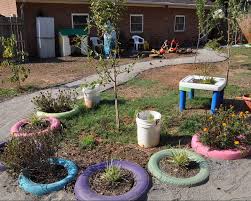 How to paint tires for garden. Tire Planters Nli