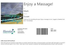Finding the perfect holiday present for someone isn't always easy. Hawaiian Experience Spa Final 2019 Holiday Massage And Spa Gift Card Sales Posted