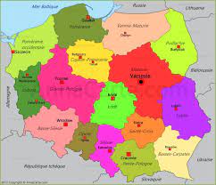 Partagez n'importe quel endroit, météo, règle, recherche d'adresse. Carte Pologne Annacarte Com