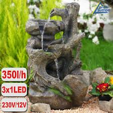 Es gibt mehrere unterschiedliche dichtarten, die mehr oder weniger auf kunststoffbestandteile zurückgreifen. Gartenbrunnen Springbrunnen Zimmerbrunnen Zier Brunnen Kaskaden Innen Aussen 230v Ebay