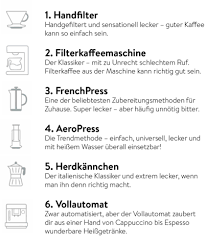 Kaffee Mal Anders Verschiedene Kaffee Zubereitungsarten Im Uberblick Kaffeezubereitung Zubereitungsarten Frenchpr Kaffee Zubereitung Kalt Gebruhter Kaffee