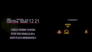 Prius C Check Hybrid System Check Engine Light Q A 156 Youtube