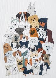 Dog Wall Art Dog Father S Day Gift Pug Gift Beagle Dog Wall Art Dog Print Art Dog Art