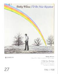 1975 Bobby Wilson I Ll Be Your Rainbow In 2020 New Wave Cover Kalender Kaufen