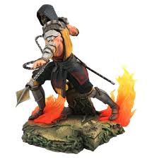 Scorpion in mortal kombat (2011). Mortal Kombat 11 Deluxe Scorpion Statue By Diamond Select Toys Now Superherotoystore Com