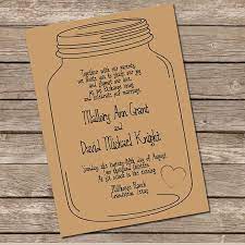 Mason Jar Wedding Invitation Diy Printable Invitation 15 00 Mason Jar Wedding Invitations Mason Jar Invitations Mason Jar Wedding Invitations Template