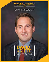 The Vince Lombardi Cancer Foundation is excited to announce David Kriete as  the new president who will lead the foundation in 2024 and 2025! Kriete is  President and CEO of Kriete Truck