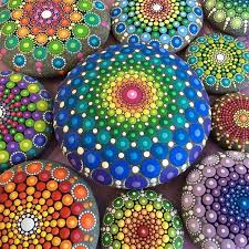 Pin By Ugur Ciftci On Create Elspeth Mclean Polka Dot Art Painted Rocks