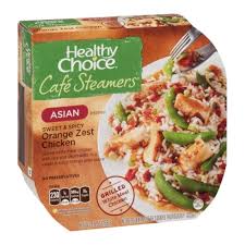Nyc Grocery Delivery Frozen Dinner Healthy Choice Cafe Steamers Asian Inspired Sweet Spicy Orange Zest Chicken