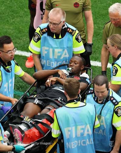 From The Athletic FC: A horrible injury suffered by Canada's Ismael Kone  has overshadowed an otherwise dominant match for the co-hosts. Assim Madibo  was sent off for the foul, Qatar's second red