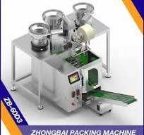 Automatic Counting and Packing Machine with Three Vibratory ...