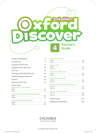 What is a plant cell model? Oxford Discover 2e 4 Teachers Guide