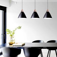 Black Pendant Lights Kitchen Island Light Room Bar Modern Pendant Lighting Study Bedroom Home Pendant Ceiling Lamp Include Bulb Pendant Lights Aliexpress