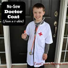 No Sew Doctor Lab Coat Diy Costumes For Boys Doctor Coat Kids Costumes